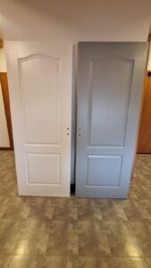 Puertas lineas PRESTIGE (BLANCO) y PRESTIGE GRIS en fabrica ORIG