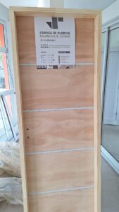Puerta Linea PREMIUM cruda con marco
